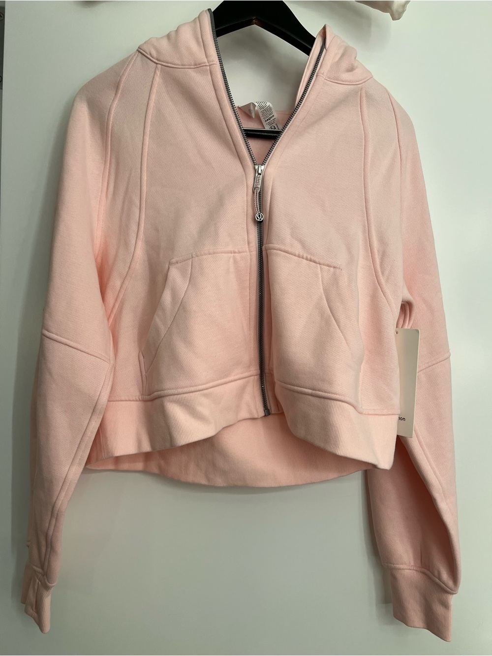 Lululemon Scuba In Oversized Full Zip Strawberry Milkshake size XS/S NWT